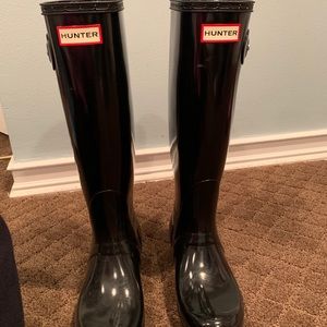 Black Hunter Boots